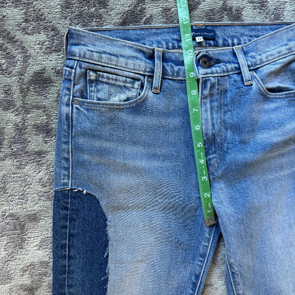 Levi's Made And Crafted Patchwork Two Tone Jeans - image 6